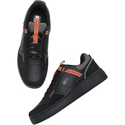 Colorblock White Leather Sneakers