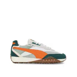 Colour-Block Lace-Up Sneakers