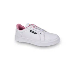 Colour Kicks Women PU Lace-Up Sneakers