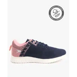 Colourblock Lace-Up Running Shoes