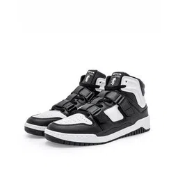 Colourblock Lace-Up Sneakers