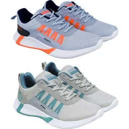 Combo Pack of 2 Casual Shoes Sneakers For Men