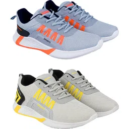 Combo Pack of 2 Casual Shoes Sneakers For Men