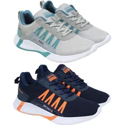 Combo Pack of 2 Casual Shoes Sneakers For Men