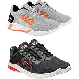 Combo Pack of 2 Perfect Sport, Gym & Running Shoes for Men's (Set of 2 Pairs)
