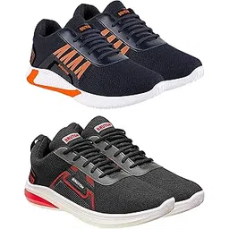 Combo Pack of 2 Perfect Sport, Gym & Running Shoes for Men's (Set of 2 Pairs)