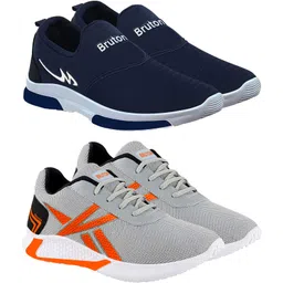 Combo Pack of 2 Sports Shoes Running Shoes For Men Running Shoes For Men