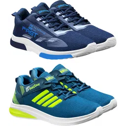 Combo pack of 2 Trendy Men’s Casual Shoes Sneakers For Men