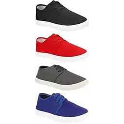 Combo Pack of 4 Casual Shoes Loafer Shoes Sneakers for Men