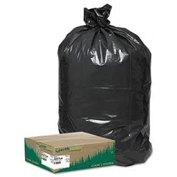 Comercial Earthsense Can Boot (Various Sizes/Quantities), 33 gal x 0.9 mil, Black, 80