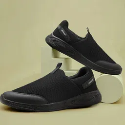 Comfit Slip-on Antislip Walking shoes without Laces with bouncy EVA outsoles Walking Shoes For Men
