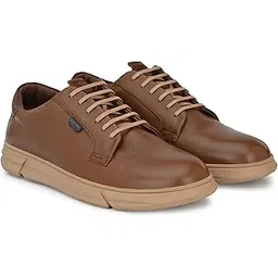 Comforts Premium Genuine Leather Sneaker Casual Shoes for Men-CN-1