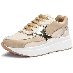 Comfotable Lightweight Casual Lace-Up Letest Design Sneaker for Women/Girls