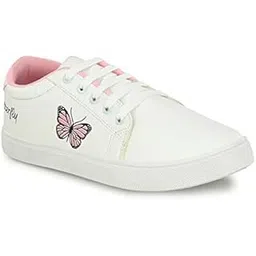 Comfotable Lightweight Casual Sneaker for Women/Girls (Pink, Numeric_3)