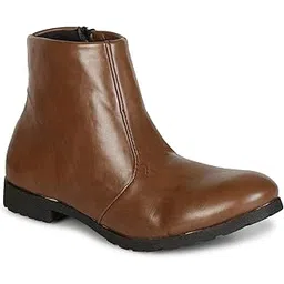 commander shoes Latest High Ankle Formal Fashionable Boots for Girls and Women (Brown 8 UK 842)