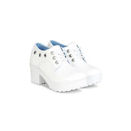 Commander Shoes Women Casual Block-Heeled Boots