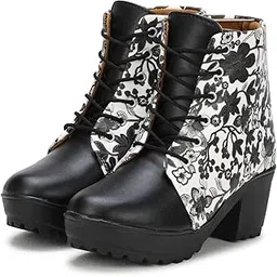 Commander Women's & Girl's Black Classic Boot - 38