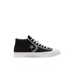 Converse Men's Star Player 76 Mid Top Black Sneakers