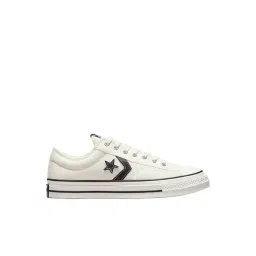 Converse Men's Star Player 76 Premium Canvas Low Top White Sneakers