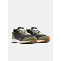 Converse Omega Unisex Colourblocked Lace-Ups Round Toe Suede Low Top Sneakers