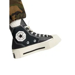 Converse Unisex Chuck 70 De Luxe Squared High Top Black Sneakers