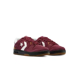 Converse Unisex CL98 Suede Low Top Maroon Sneakers