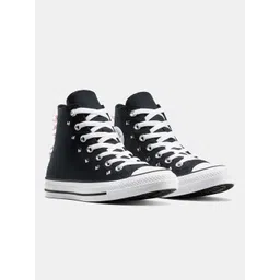 Converse Unisex Colourblocked Chuck Taylor All Star Bows & Studs Mid-Top Lace-Up Sneakers