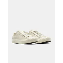 Converse Unisex Solid Lace-Ups Round Toe Sneakers