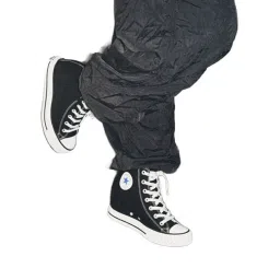 Converse Women's Chuck Taylor All Star Classic Internal Wedge High Top Black Sneakers