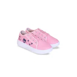 COOPERWINGS Women Printed Lace-Up Sneakers