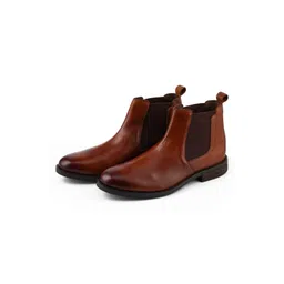 CORDWAINERS Men Block-Heeled Chelsea Boots