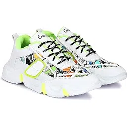 Corstyle Trending & Stylish with Aimix Sole Light Weighted Mesh Running Shoes for Men (Multicolor)