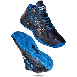 Cosmic Mens Basketball Shoes Streetball Master Breathable Non Slip Outdoor Sneakers Cushioning Workout Shoes for Fitness