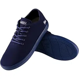 Cotton Classic Sneakers for Women | Comfortable & Stylish Lace Up Casual Shoes for Women's | Trendy, Stylish, Breathable, Lightweight Rubber Sole Walking Sneakers