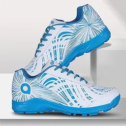 County Cricket Shoes for Men with Synthetic Leather Upper/Sports Shoes/EVA Sock Liner for Sports/Light Weight Shoe