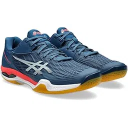 Court Control FF 3 Men - Midnight/Nova Orange | High-Performance Indoor Court Shoes for Men