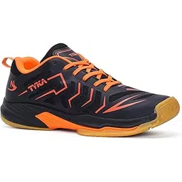 Court Lite Lightweight Badminton Shoes for Men - Indoor Court Shoes with Superior Grip & Comfort Neon