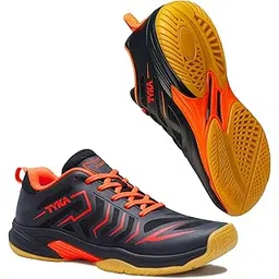 Court Lite Lightweight Badminton Shoes for Men - Indoor Court Shoes with Superior Grip & Comfort Neon