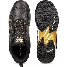 Court Star Badminton All Rounder Shoes with Elegant Style Breathable Mesh + TPU Film Upper|Rubber Outsole, Lightweight & Comfort Indoor Sports Shoe for Boys Men Women