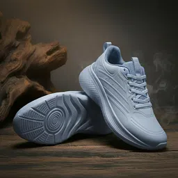 CREST Premium Men’s Lightweight Sports Shoes With Lace-Up for Running & Walking Walking Shoes For Men