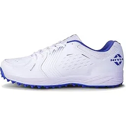 CRICK-500 Shoes| Mesh & TPU Upper| Cushioned EVA Insole| Phylon & Rubber Outsole | Game-Changing Shoes to Elevate Your Cricket Performance | Cricket Shoes for Men| Sports Shoes