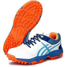 Cricket Shoes Lightweight, Durable, TerraSpike Rubber Studs, Embedded Support Plate for Stability, Ideal for Turf Ground Hard Surfaces