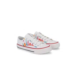 CROWCIA LONDON Women Printed Sneakers