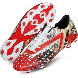 Crown 2.0 Imported PU Upper | TPU Sole | Elegant Design | Light Weight | Soccer/Football Stud | Men, Youth, Boys