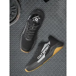 Cultsport Unisex Grey & Orange X1 Training Shoes