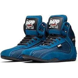 Dapp X-Series Weightlifting Gym Shoes for Men and Women | Leather Suede Exterior | Signature Flat Sole | Padded Interiors for Stability | Smart Cushioning | Wide Toe Box.