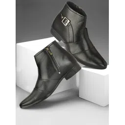 Decent Look Zipped Boots For Men,Casual Shoes For Men,Chain Boots For Men Boots For Men