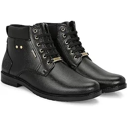 DELIGHT Casual Boots ll Synthetic Leather Boots For Casual Wear