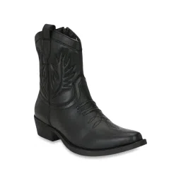 Delize Men's Black Cowboy Boots