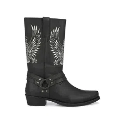 Delize Men's Black Cowboy Boots